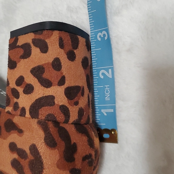 By Claundy suede blockheel animal print 8M (Ss18) - Picture 6 of 7